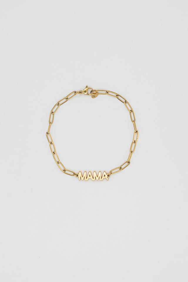 Mama Paperclip Bracelet