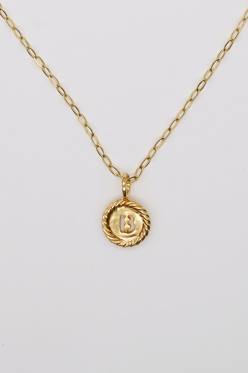 Sealed with Love Initial Necklace