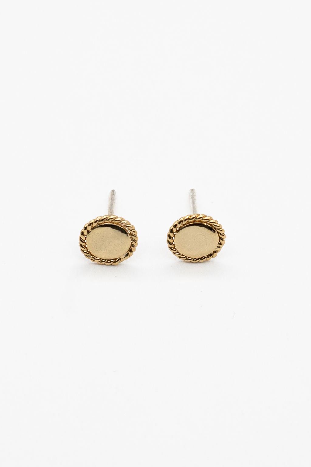 Hammered Round Studs Mini