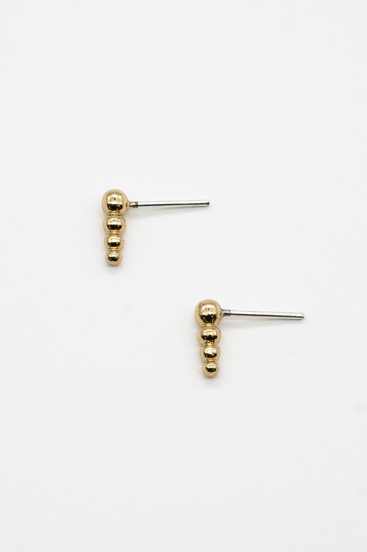 Beaded Earclimber Studs