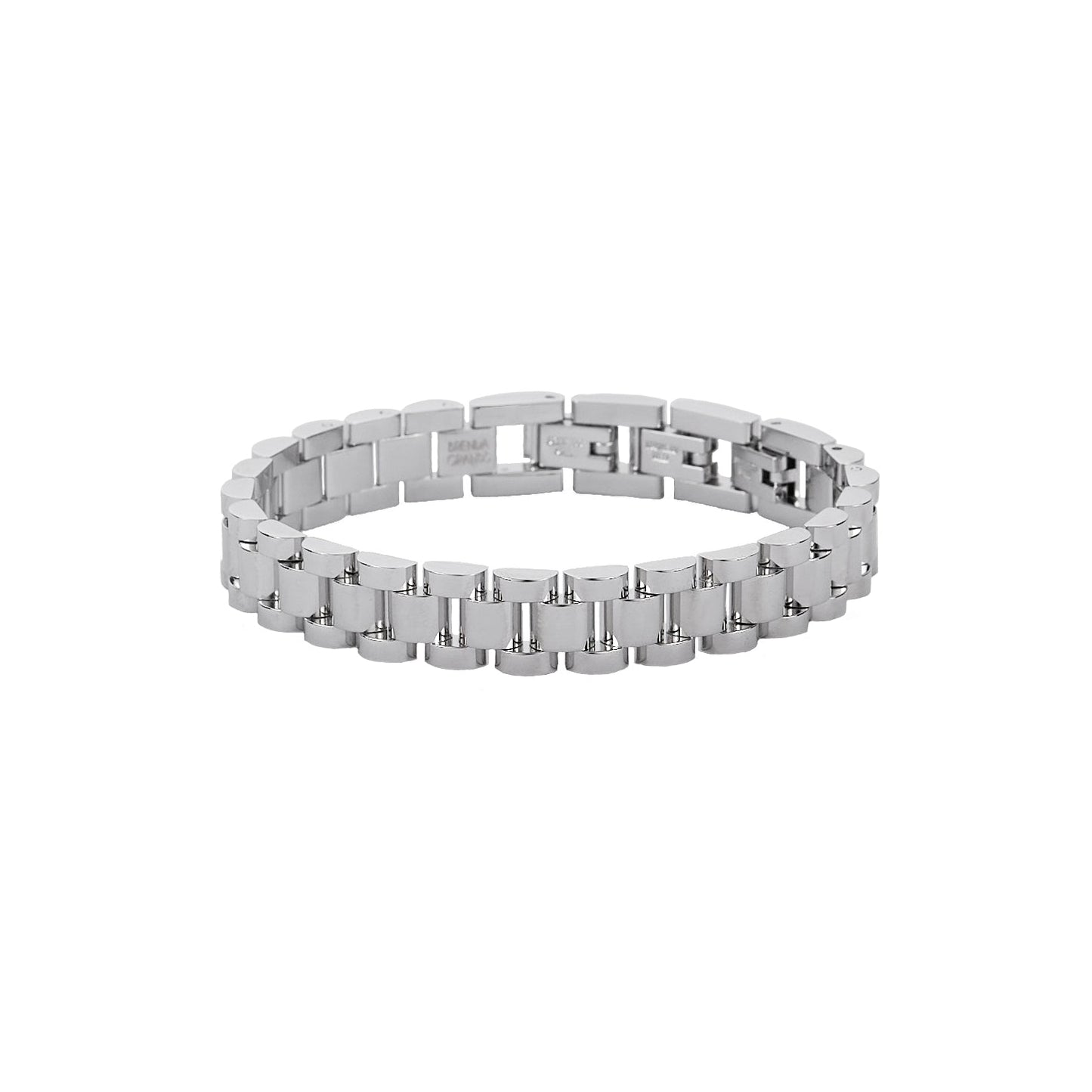 Silver Watch Band Bracelet