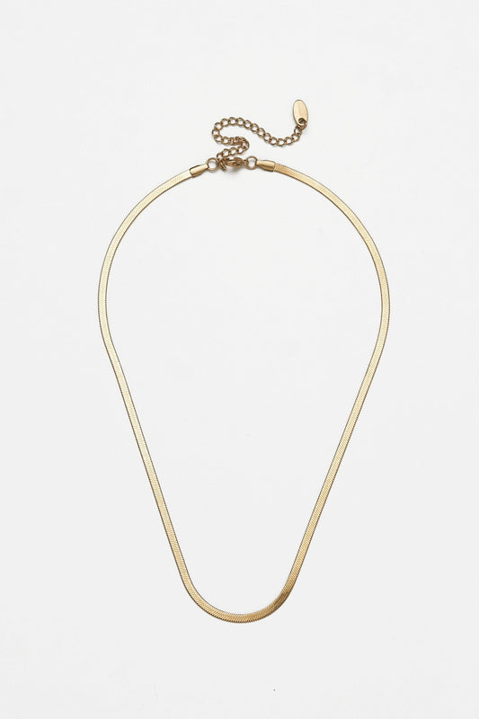 Dainty Herringbone Necklace