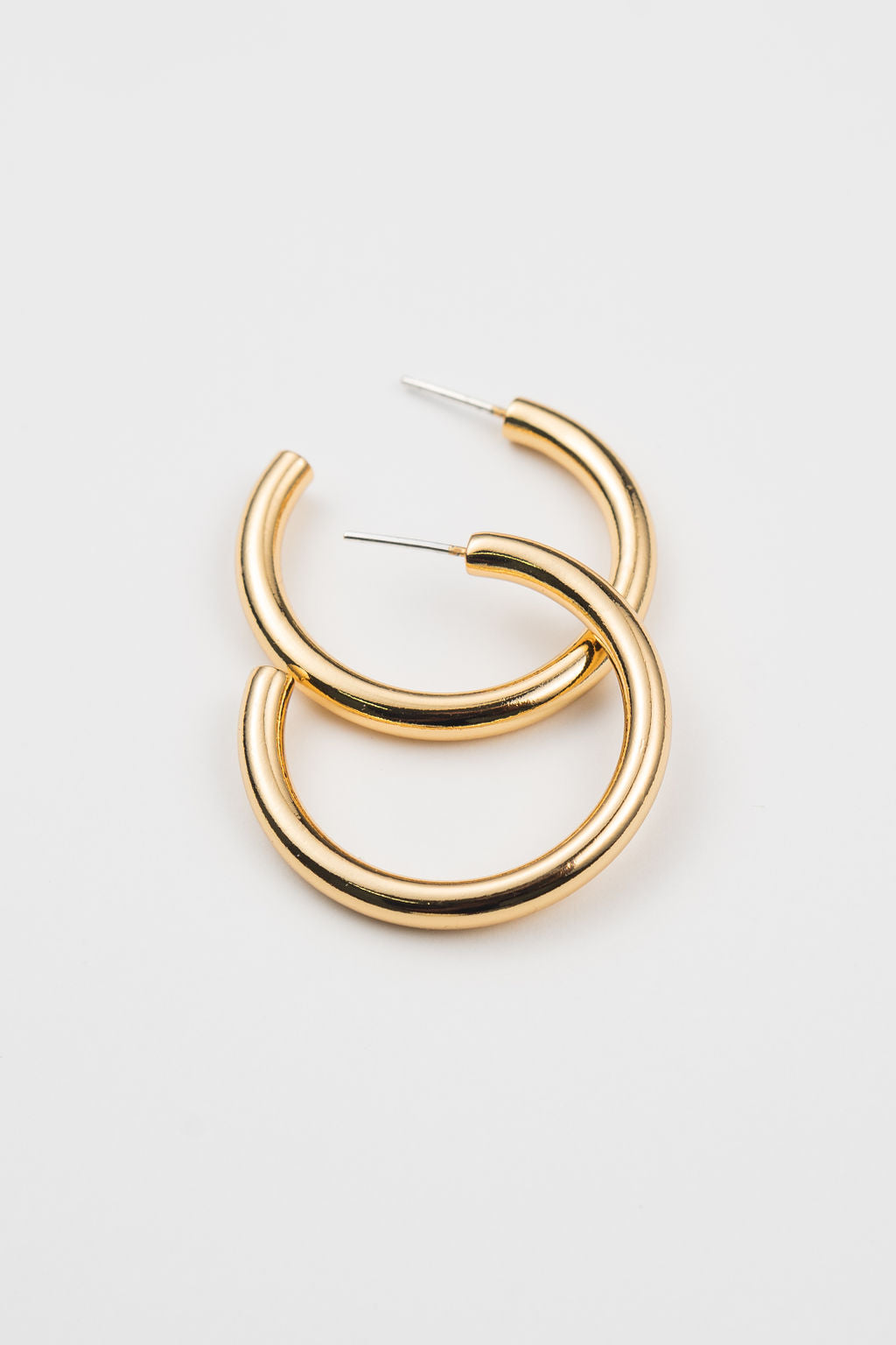 Chunky Tube Hoops Medium