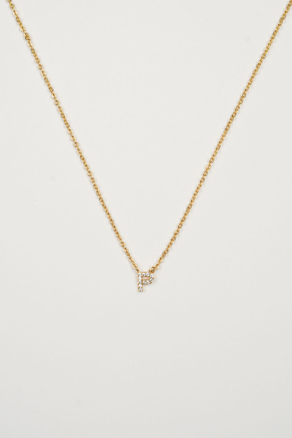 Shiny Initial Necklace