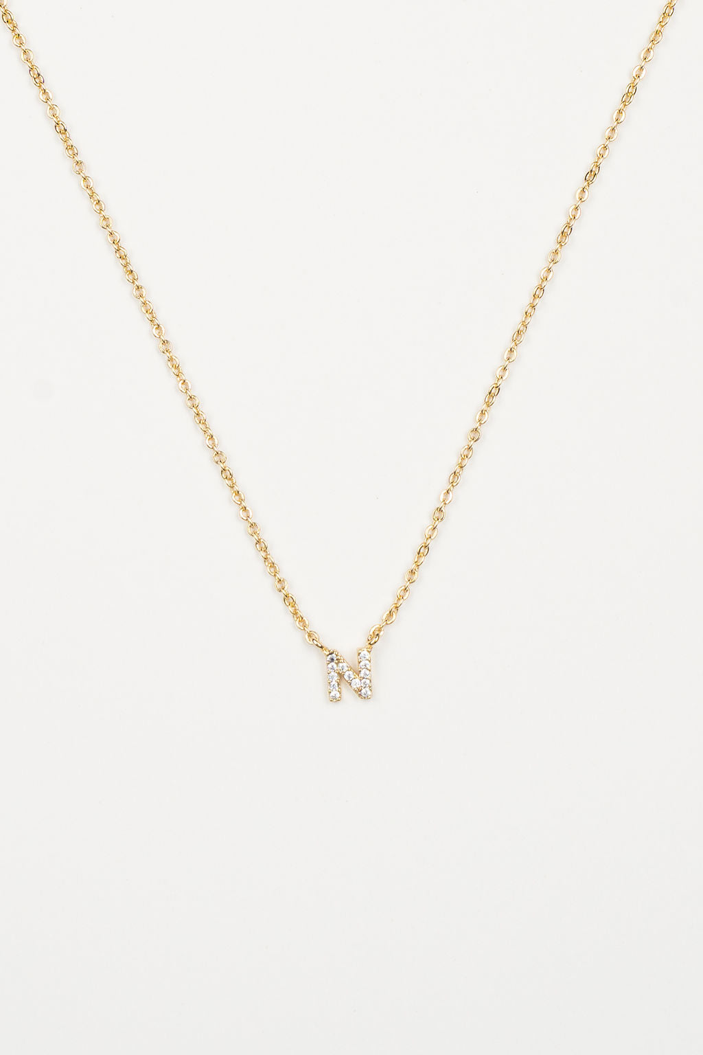 Shiny Initial Necklace