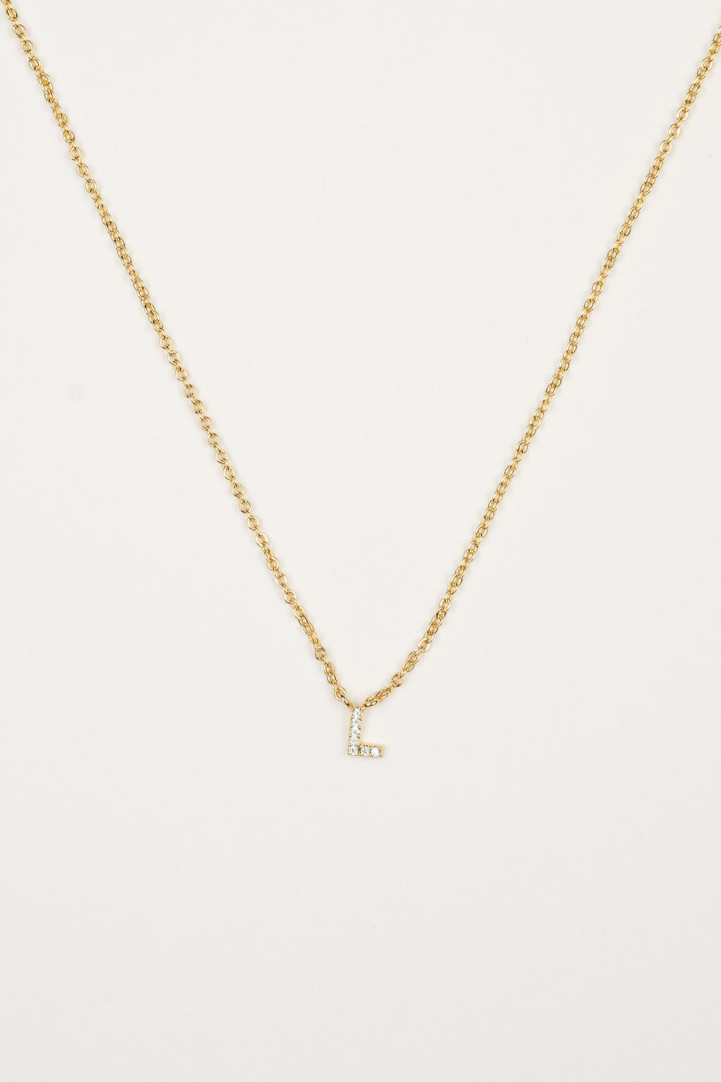 Shiny Initial Necklace