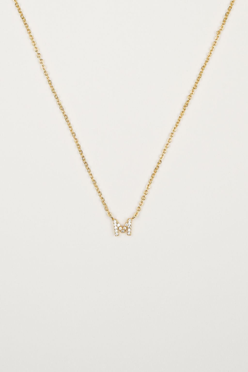 Shiny Initial Necklace