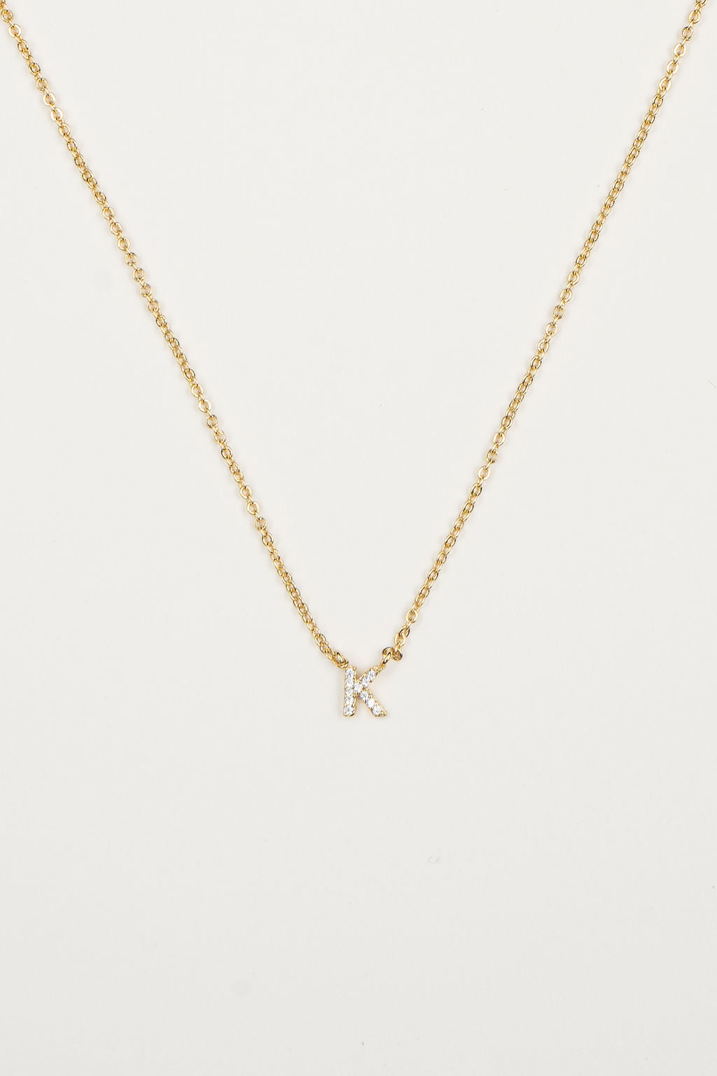 Shiny Initial Necklace