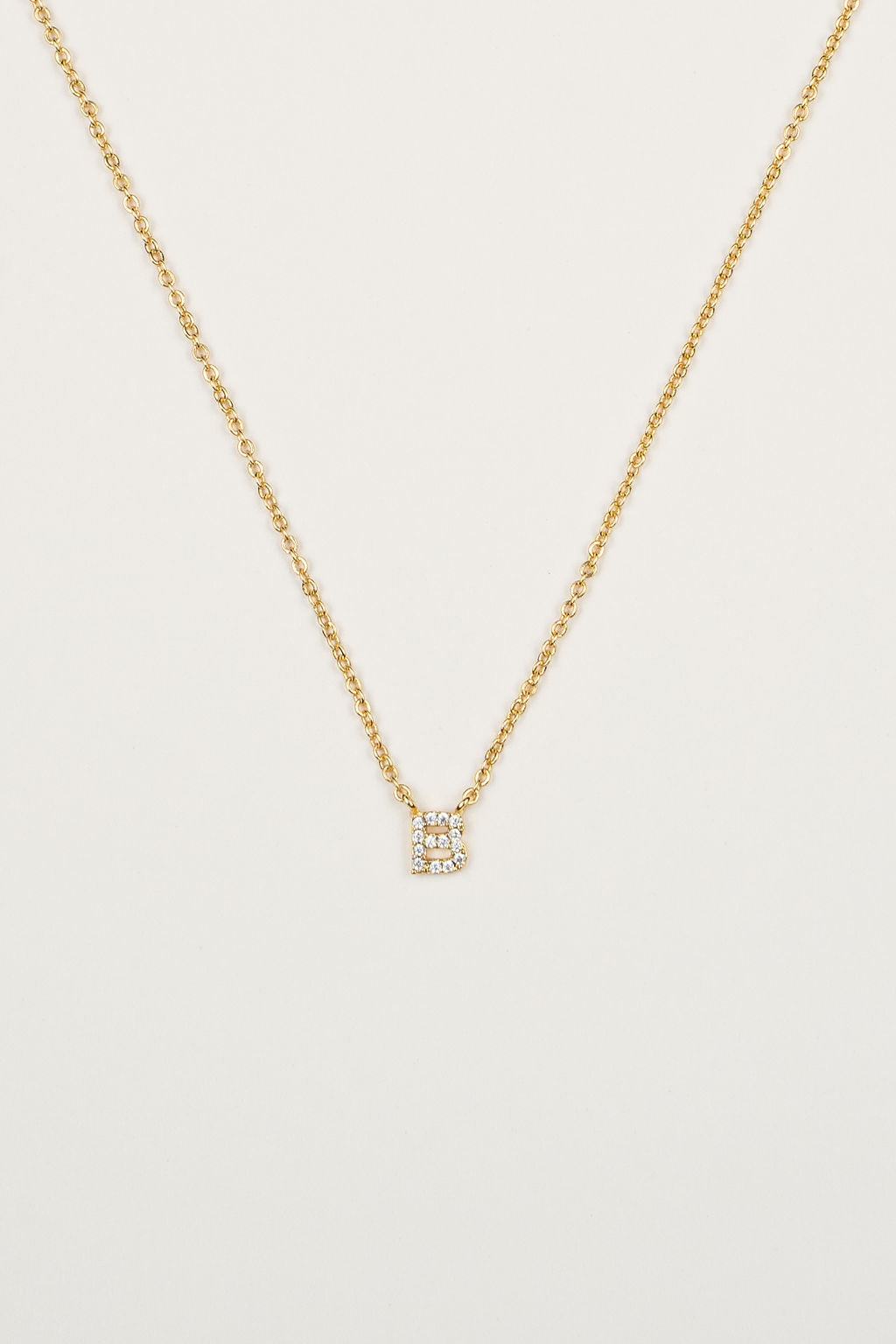 Shiny Initial Necklace