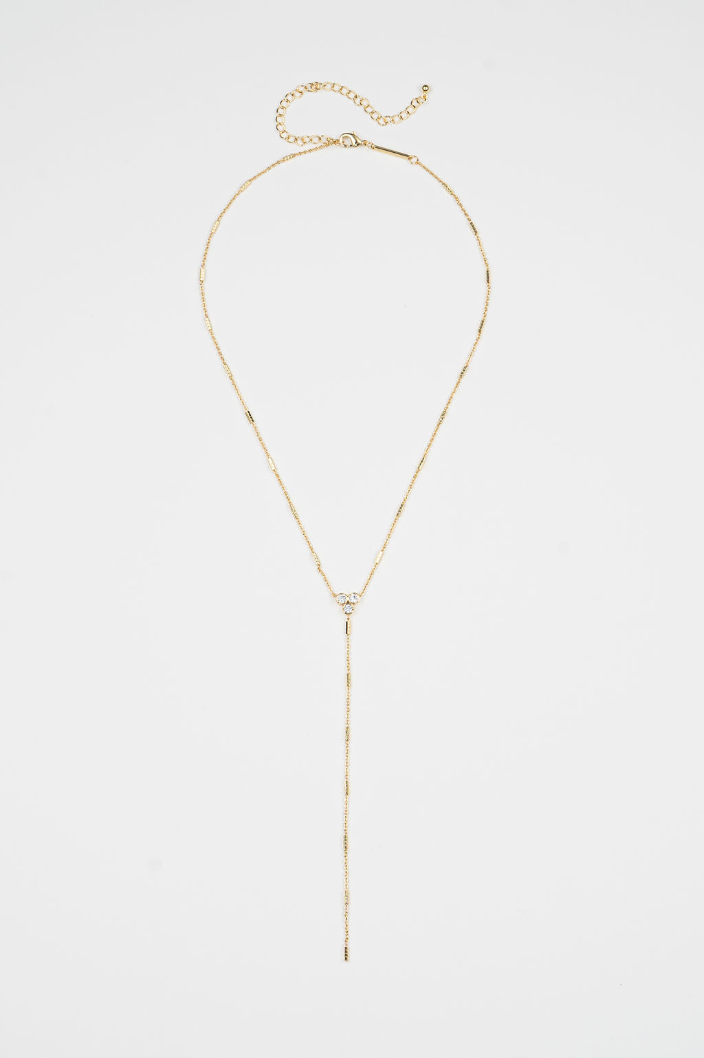 Shiny Lariat Necklace