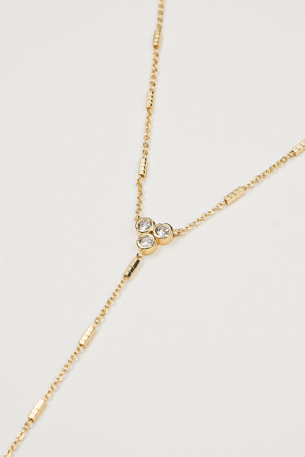 Shiny Lariat Necklace