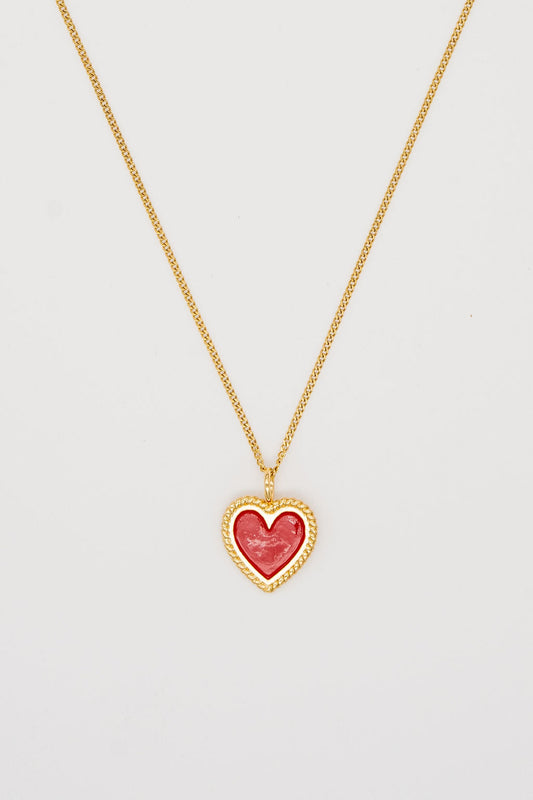 Red Heart Necklace