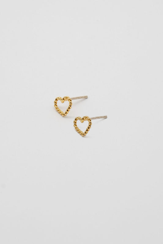 Heart Drop Earrings